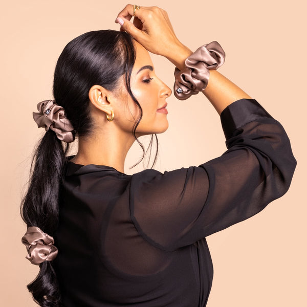 Luxury Silk Scrunchies – HAIRLOVE