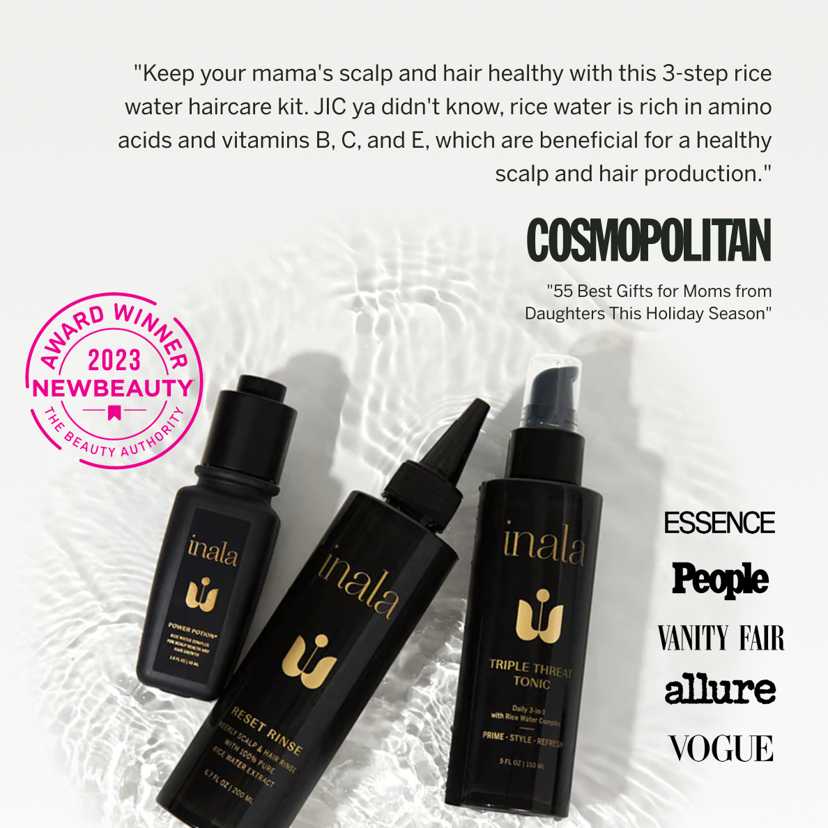 Rice Water Ritual Boost Hair Growth
