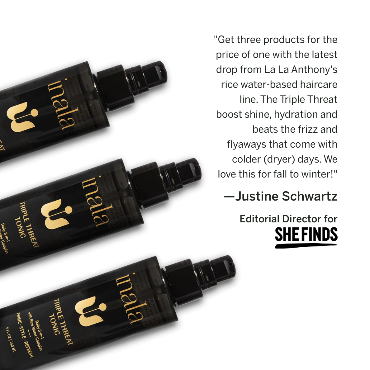 Triple Threat Tonic - 3pk Revive Your Roots